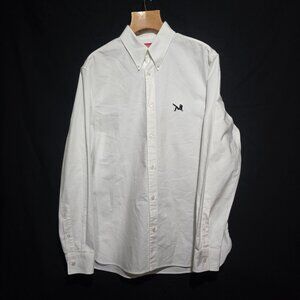 Calvin Klein Jeans Italy 1981 Brooke Shields Logo 100% Cotton LS BF White - 41*